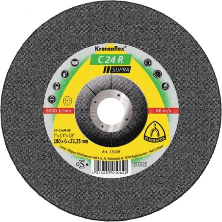 Klingspor C 24 R Supra Tisztítókorong sarokcsiszolóhoz 180 mm – 13409