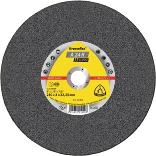   Klingspor A 24 R Vágókorongok, 180 x 3 x 22,23 mm egyenes, 13456, A 24 R Supra, acél, Sarokcsiszoló