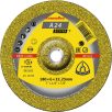   Klingspor A 24 EX-T Csiszolókorongok, Tisztítókorong 180 x 6 x 22,23 mm domború, 13794