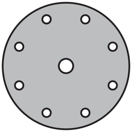 Klingspor PS 33 BK Tépőzáras csiszolópapír 150 mm – 147095