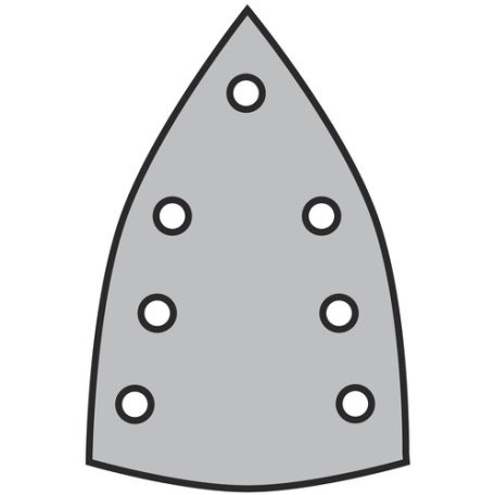 Klingspor PS 33 BK Tépőzáras csiszolópapír – 215480