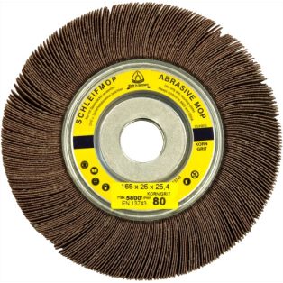 Klingspor SM 611 W Lamellás csiszolókerekek (szaturnusz korongok) 165 mm – 221597