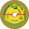   Klingspor C 24 EX Vágókorongok, 125 x 2,5 x 22,23 mm egyenes, 242144