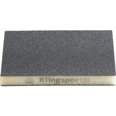 Klingspor SW 502 Csiszolószivacsok Szilícium, 123 x 96 x 12,5 mm szemcse 120, 244377