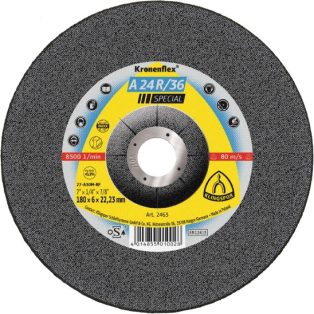   Klingspor A 24 R 36 Csiszolókorongok, Tisztítókorong 115 x 6 x 22,23 mm domború, 2488