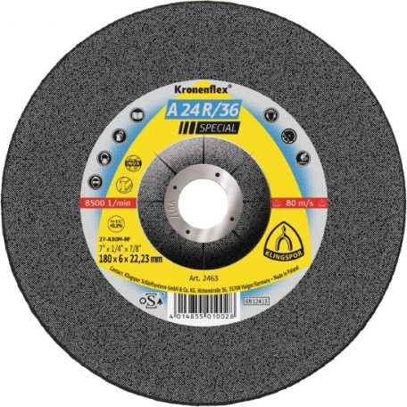 Klingspor A 24 R/36 Special Tisztítókorong sarokcsiszolóhoz 115 mm – 2488