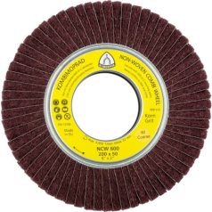 Klingspor NCW 600 Vlies és kombinált vlies lamellás csiszolókerekek (flíz, kombinált flíz szaturnusz korongok) 165 mm – 258909