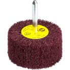 Klingspor NFS 600 Csapos flíz-mop, 80 x 50 x 6 mm Very Fine/nagyon finom korund, 258928, NFS 600, általános fém-nemesacél, Egyenes csiszoló-Fúrógép-Hajlékony tengely