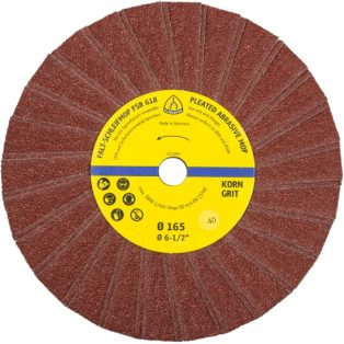 Klingspor FSR 618 Különleges kialakítású lamellás tárcsa 165 mm – 26033
