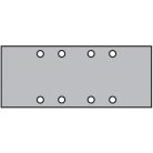 Klingspor PL 31 B Csíkok, 93 x 230 mm szemcse 60 lyukasztási forma GL9, 2667, PL 31 B, festék/lakk/kitt-fa, Kézi csiszolás-Rezgőcsiszoló