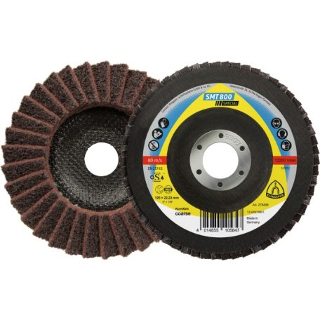 Klingspor SMT 800 Vlies lamellás tárcsa (flíz lamellástárcsa) 115 mm – 278495