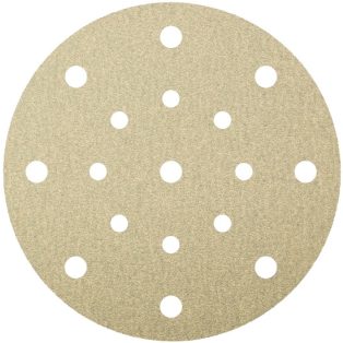   Klingspor PS 33 CK Tárcsa tépőzáras, 225 mm szemcse 100 lyukasztási forma GLS38, 294609