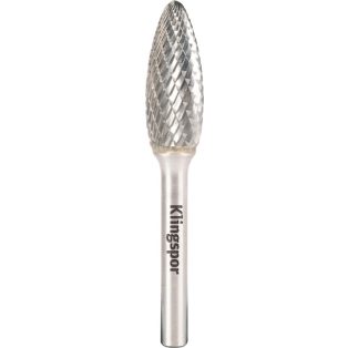   Klingspor HF 100 H Keményfém marók, 12,7 x 32 x 6 mm Keresztfogazás, 296194