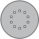 Klingspor PS 33 CK Tépőzáras csiszolópapír 225 mm – 302045