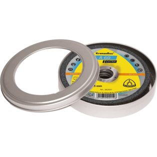   Klingspor A 60 EX Vágókorongok, 125 x 1 x 22,23 mm egyenes, fémdobozban, 310500, A 60 EX, nemesacél-általános fém, Sarokcsiszoló