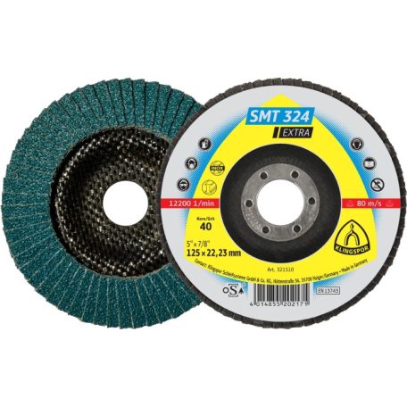 Klingspor SMT 324 Extra Lamellástárcsa 125 mm – 321512