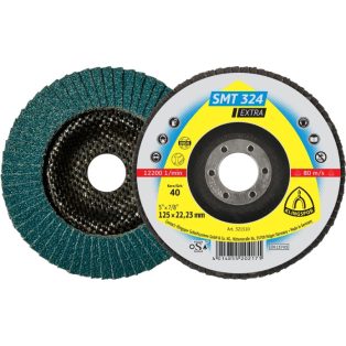   Klingspor SMT 324 Lamellás csiszolótányér, 115 x 22,23 mm szemcse 80 egyenes, 321649