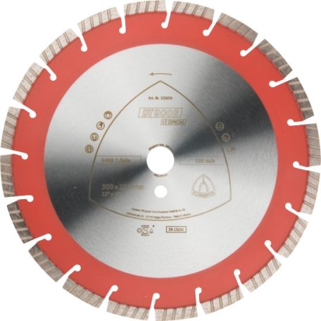 Klingspor DT 900 B Special Gyémánt vágótárcsa 300 mm – 325079