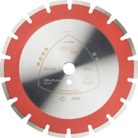 Klingspor DT 602 B Supra Gyémánt vágótárcsa 450 mm – 325136