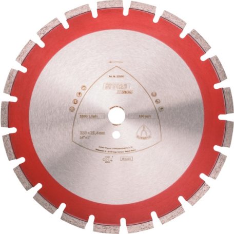 Klingspor DT 902 B Special Gyémánt vágótárcsa 450 mm – 325138