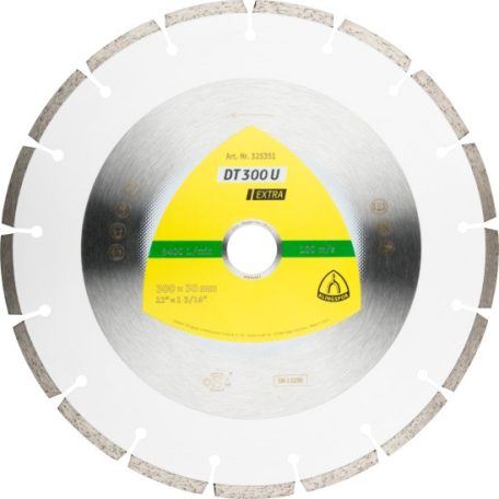 Klingspor DT 300 U Extra Gyémánt vágótárcsa 350 mm – 325352