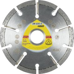 Klingspor DN 600 U Supra Gyémánt vágótárcsa 115 mm – 330663
