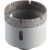 Klingspor DK 600 F Fúrófejek, 112 x 50 mm 1 Szegmensek 15 mm, Folyamatos vágóél M 14 menet, 330684