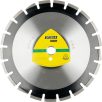   Klingspor DT 350 A Gyémánt vágókorongok, 450 x 3,7 x 25,4 mm 28 Szegmensek 40 x 3,7 x 10 mm, Széles szegmenshézag, 337734