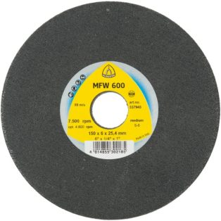   Klingspor MFW 600 Kompakt tárcsa, 150 x 6 x 25,4 mm Coarse/durva szilícium karbid, 337944