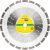 Klingspor DT 612 UT Gyémánt vágókorongok, 350 x 3 x 25,4 mm 22 Szegmensek 40 x 3 x 12 mm, Szabványos turbó, 340230