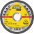 Klingspor A 346 EX Vágókorongok, 125 x 1,6 x 22,23 mm egyenes, 340938