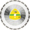   Klingspor DT 612 UT Gyémánt vágókorongok, 400 x 3,6 x 20 mm 26 Szegmensek 40 x 3,6 x 12 mm, Szabványos turbó, 347482