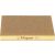 Klingspor SW 501 TR Csiszolószivacsok Aluminium Oxide, 123 x 96 x 12,5 mm szemcse 100, 351573
