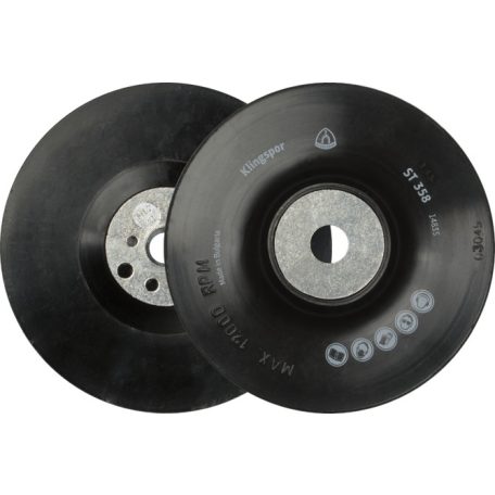 Klingspor ST 358 fíber felfogó, gumitányér, 125 mm X-LOCK, 352048