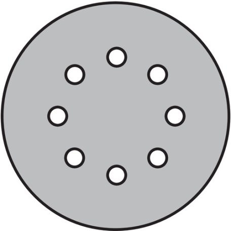 Klingspor PS 77 CK Tépőzáras csiszolópapír 125 mm – 353216