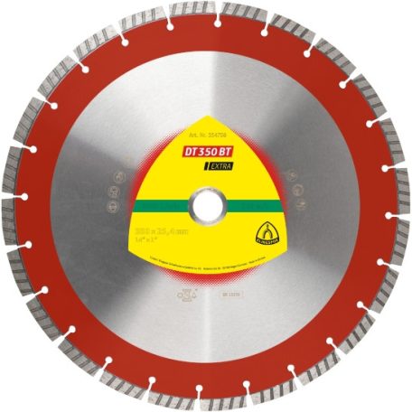 Klingspor DT350BT Gyémánt vágótárcsa 300 mm – 354796