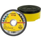 Klingspor EDGE Vágókorong 125 x 1,2 x 22,23 mm egyenes, 355379, EDGE_2020, nemesacél-acél-alumínium, Sarokcsiszoló