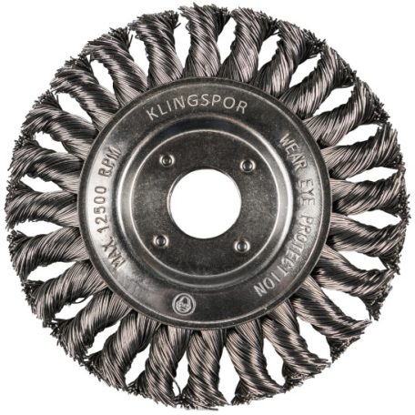 Klingspor Körkefe fonott egysoros 115 x 14 x 22,23 mm 0,5 acél, 358311