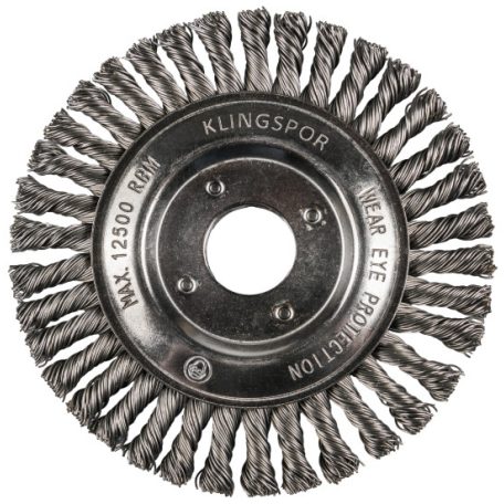 Klingspor Körkefe pipeline fonott egysoros 178 x 6 x 22,23 mm 0,5 acél, 358319