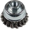   Klingspor Fazékkefe fonott egysoros 65 mm M14 menettel 0,5 nemesacél, 358340