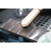   Klingspor Kézi kefe Standard négy soros 125 x 25 x 290 mm fa nyéllel 0,35 acél, 358365