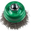   Klingspor Fazékkefe hullámos 65 mm  M 14 menettel 0,3 acél, 358372