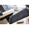   Klingspor Sarokvarratkefe három soros 125 x 25 x 290 mm fa nyéllel 0,3 nemesacél, 358379