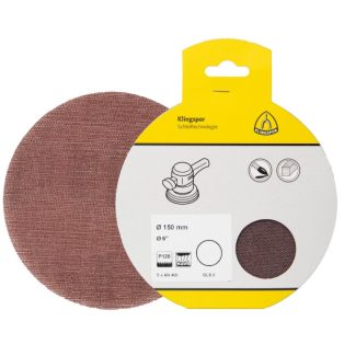   Klingspor AN 400 Csiszolórács tárcsák, szemcse 320 150 mm, Kiakaszt. csomagolás, 360265