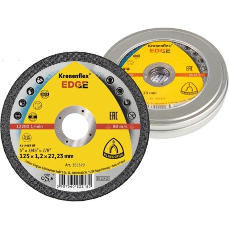 Klingspor Edge Special Vágókorong sarokcsiszolóhoz 115 mm – 362578