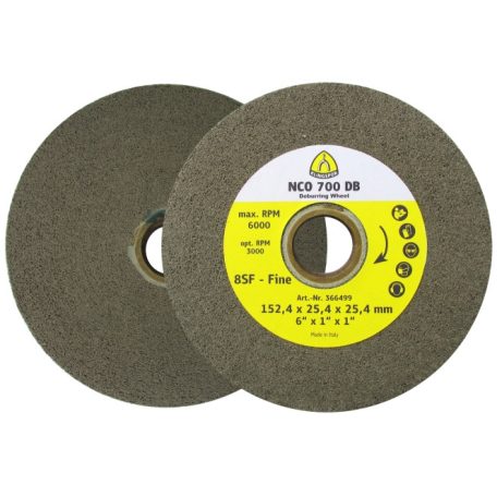 Klingspor NCO 700 DB Felületkezelő kerék köszörű gépre 152,4 mm – 366498