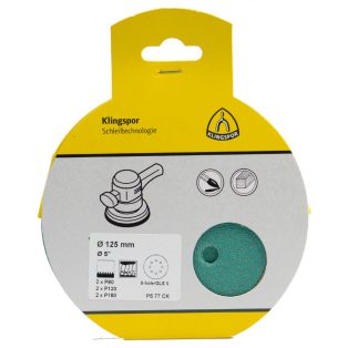Klingspor PS 77 CK T-ACT SB Tépőzáras csiszolópapír 125 mm – 367315