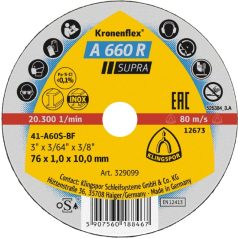 Klingspor A 660 R Supra Mini vágókorongok 76 mm – 368880