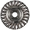   Klingspor Körkefe fonott egysoros, 115 x 14 mm, M 14 menet 0,5 hullámos acél, 370717