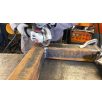   Klingspor Körkefe fonott egysoros, 115 x 14 mm, M 14 menet 0,5 hullámos acél, 370717